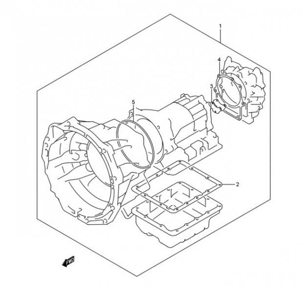 АКПП GRAND VITARA 2005-2015 TD54W J20A