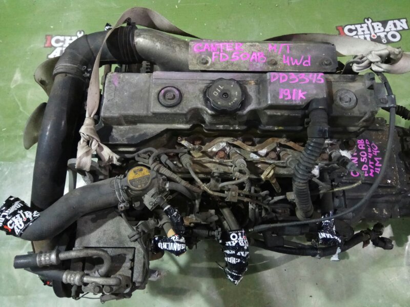 Двигатель MITSUBISHI CANTER FD50AB 4M40 контрактная