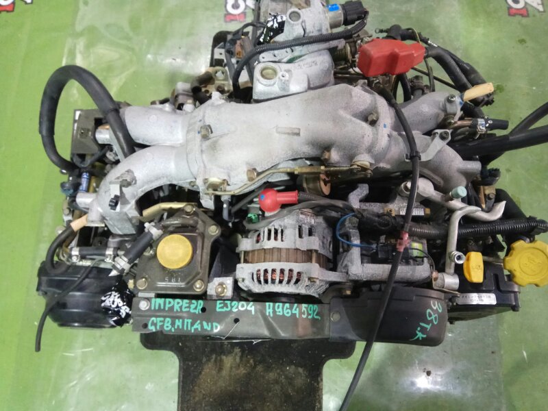 Двигатель SUBARU IMPREZA GF8 EJ204DW2KE контрактная