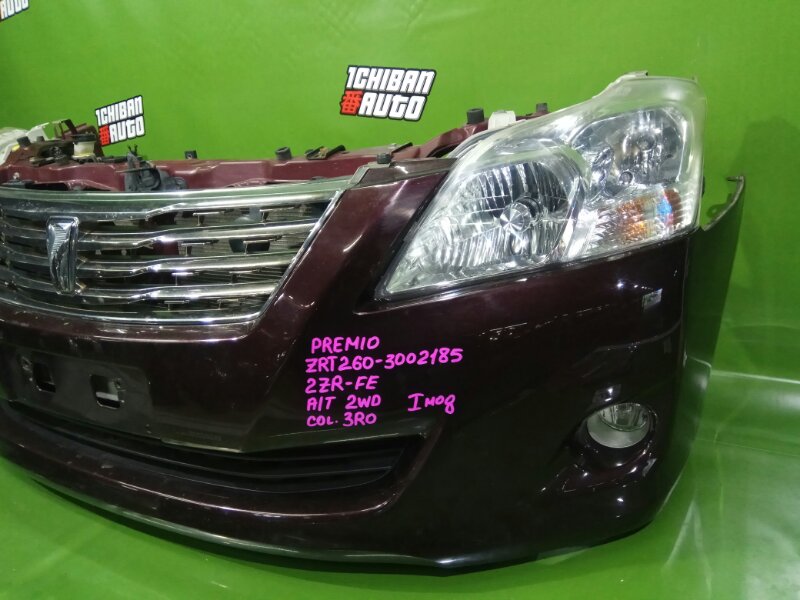 Nose cut TOYOTA PREMIO ZRT260 2ZR-FE