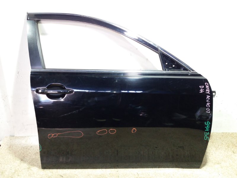 Дверь передняя правая TOYOTA CAMRY 01.2006 - 01.2009 ACV40 2AZ-FE 67001-33160 контрактная