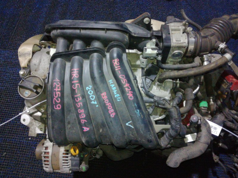 Двигатель CUBE 2007 YZ11 HR15DE