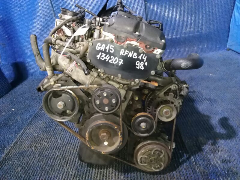 Двигатель NISSAN RASHEEN 1998 RFNB14 GA15DE 101020M450 контрактная