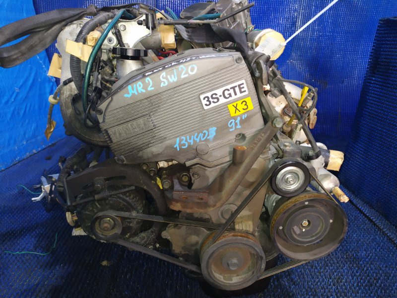 Двигатель TOYOTA MR2 1991 SW20 3S-GTE 19000-88385 контрактная