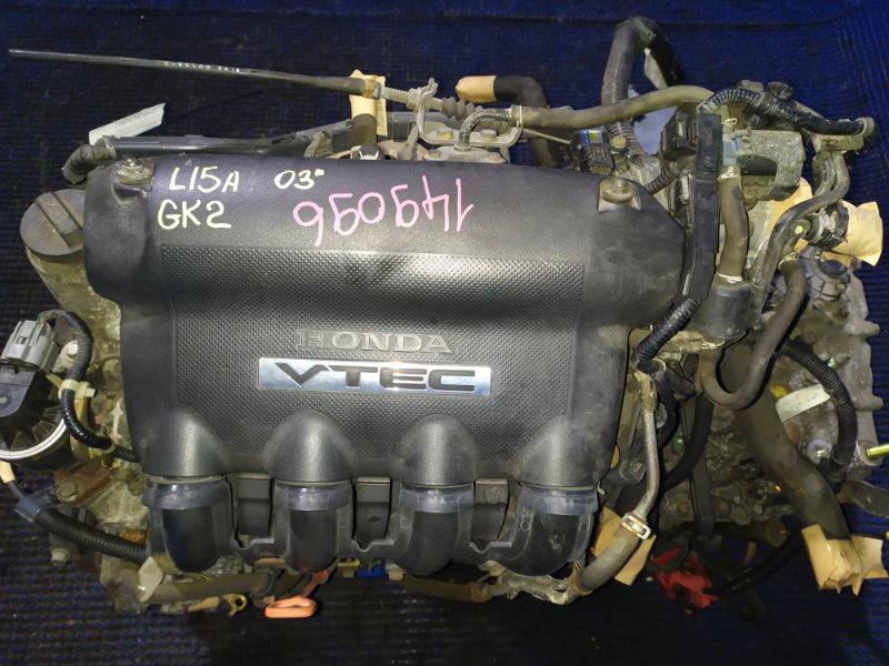 Двигатель MOBILIO SPIKE 2003 GK2 L15A VTEC