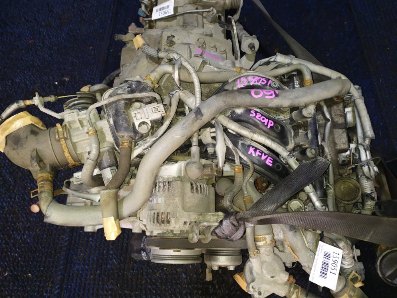 Двигатель HIJET TRUCK 2009 S201P KF-VE