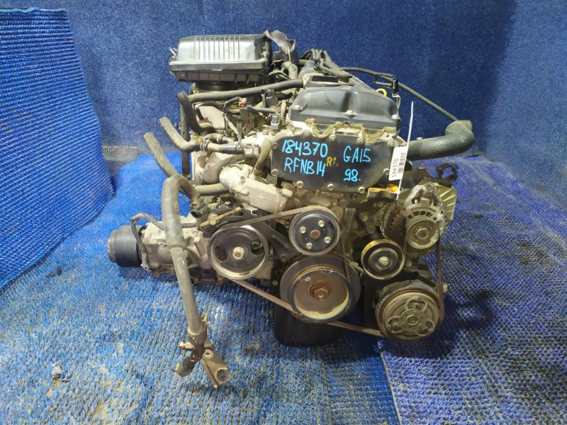Двигатель NISSAN RASHEEN 1998 B14 GA15DE 101020M450 контрактная