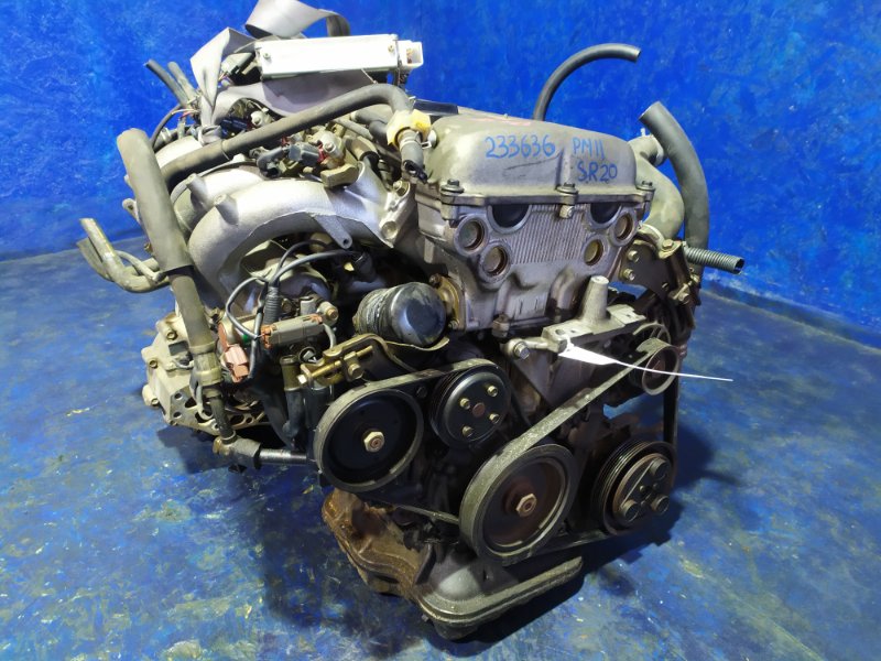 Двигатель NISSAN PRAIRIE JOY 1998 PM11 SR20DE 101024E4M5 контрактная