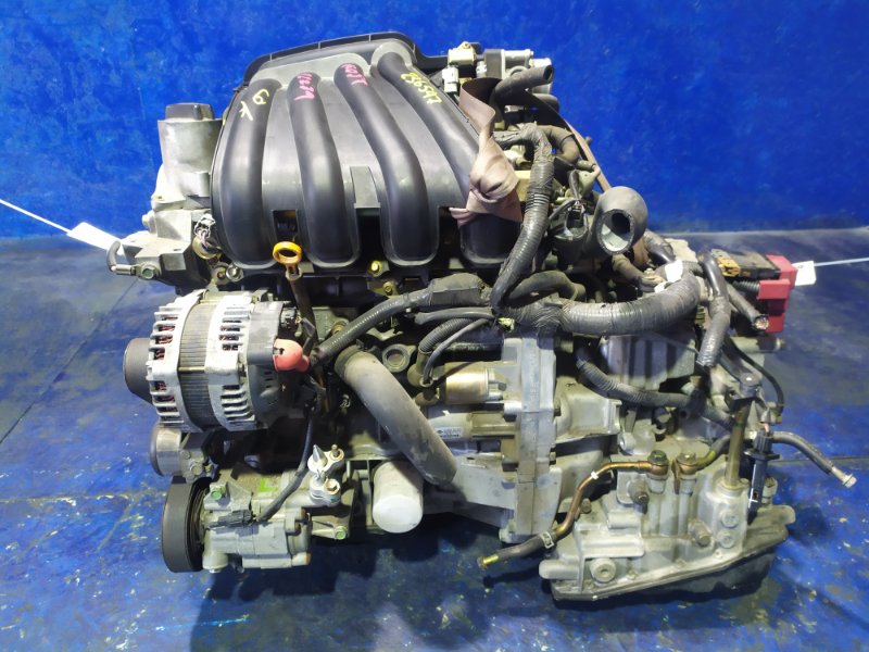 Двигатель NISSAN TIIDA C11 HR15DE