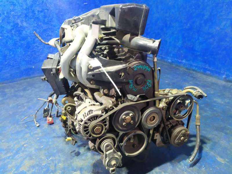 Двигатель MITSUBISHI EK WAGON 2003 H81W 3G83 MD979358 контрактная