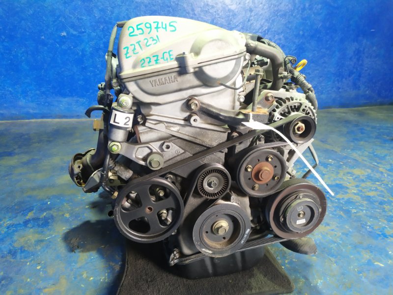 Двигатель TOYOTA CELICA 2002 ZZT231 2ZZ-GE 19000-88705 контрактная