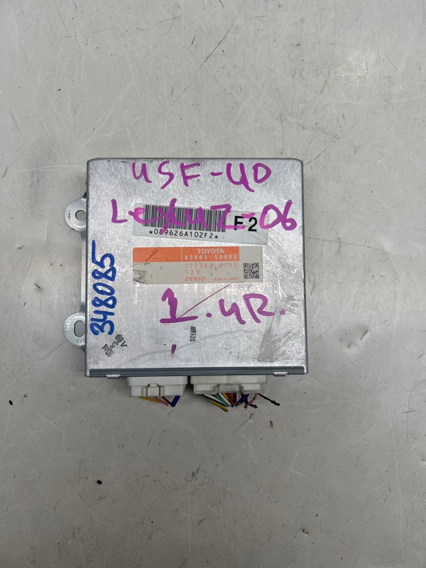 Электронный блок LEXUS LS460 USF40 85861-50080 контрактная