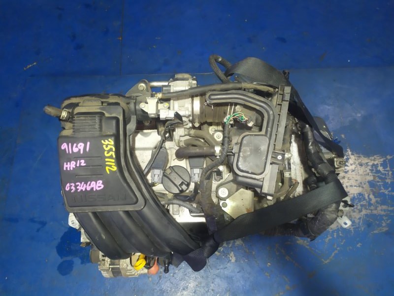 Двигатель NOTE 2014 E12 HR12DE