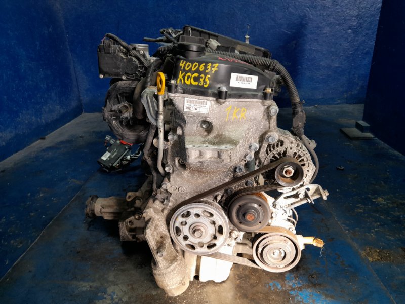 Двигатель TOYOTA PASSO 2014 KGC35 1KR-FE 19000B1R07 контрактная