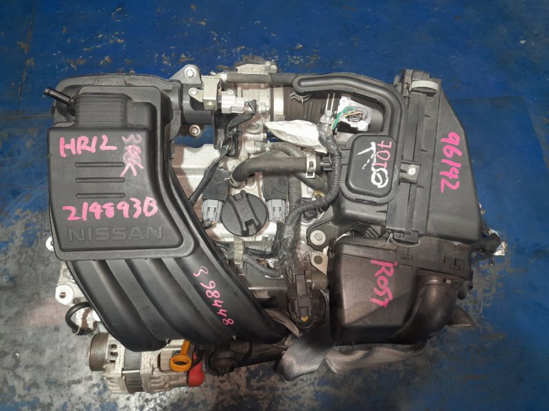 Двигатель NOTE 2016 E12 HR12DE