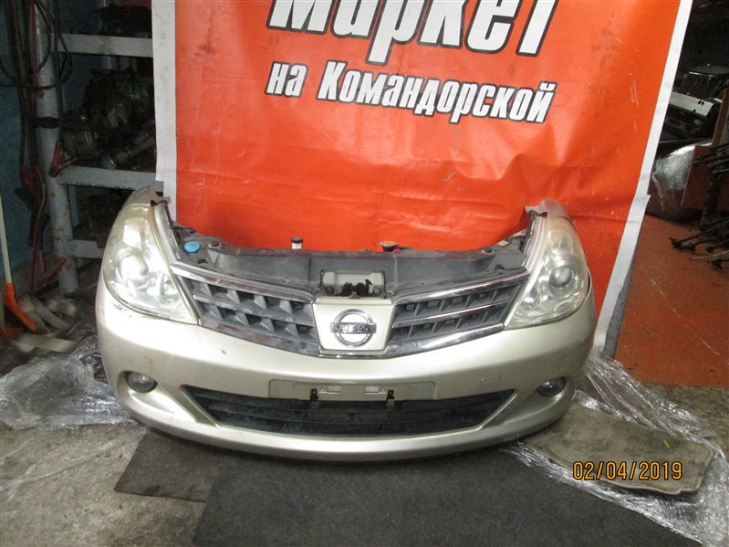 Nose cut передний NISSAN TIIDA C11 HR15 Б/У