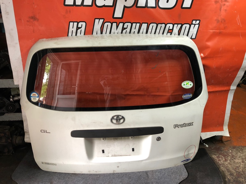 Дверь 5-я задняя TOYOTA PROBOX NCP51 Б/У