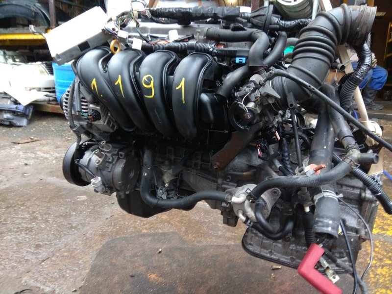 Двигатель CALDINA ZZT241 1ZZ-FE