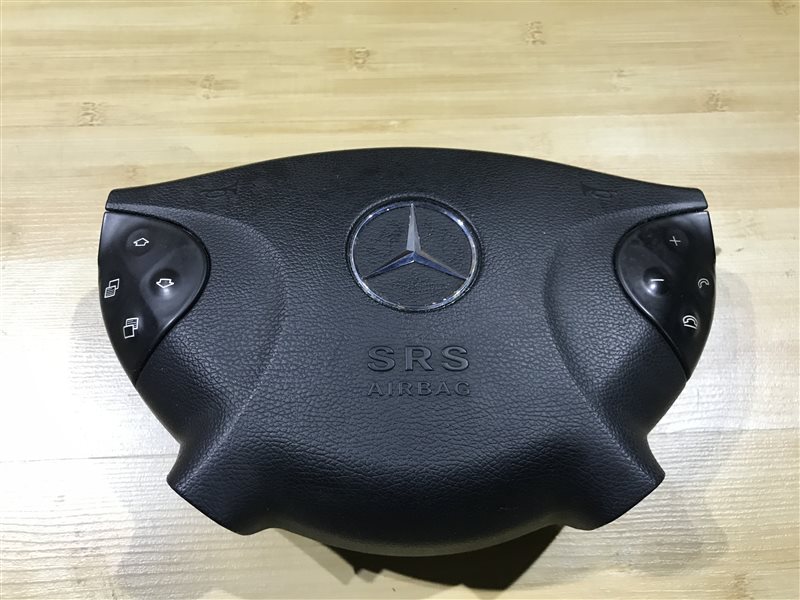 Подушка безопасности в руль Mercedes-Benz E-Class W211 2004 W211 112.949 A2118600202 контрактная