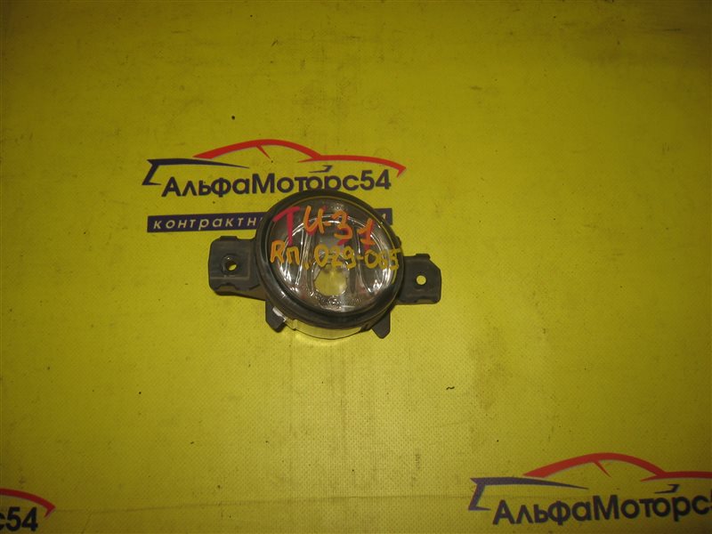 Туманка передняя правая NISSAN ALMERA N16 26150-8990A Б/У