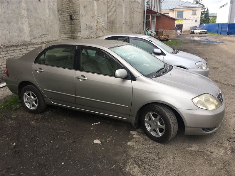 Кронштейн крепления бампера задний правый TOYOTA COROLLA 2001 NZE121 1NZ-FE 52155-12290 контрактная