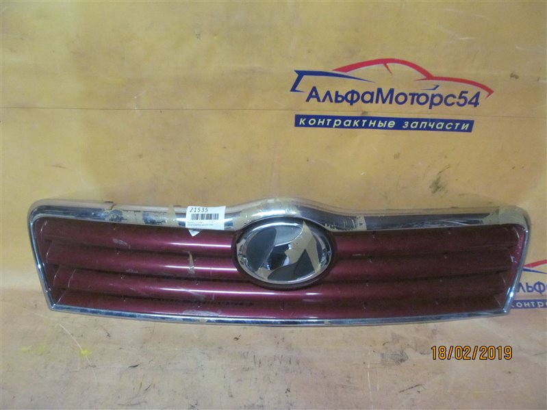 Решетка радиатора TOYOTA AVENSIS 2005 AZT250 1AZ-FSE 53114-05060 контрактная