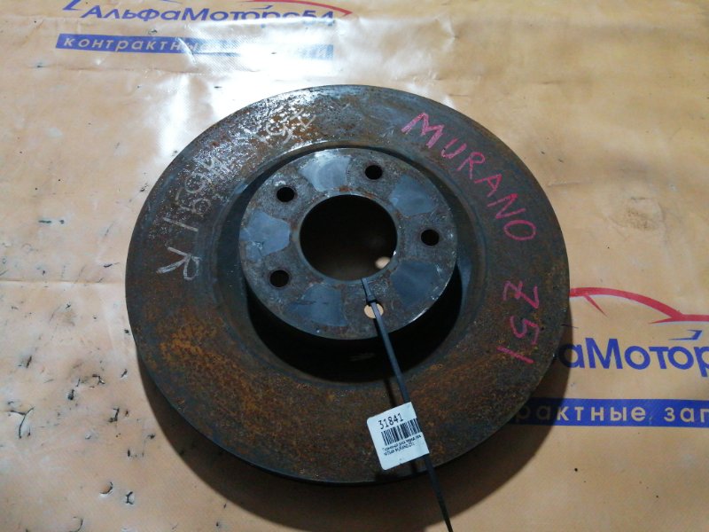 Тормозной диск передний левый NISSAN MURANO Z51 контрактная