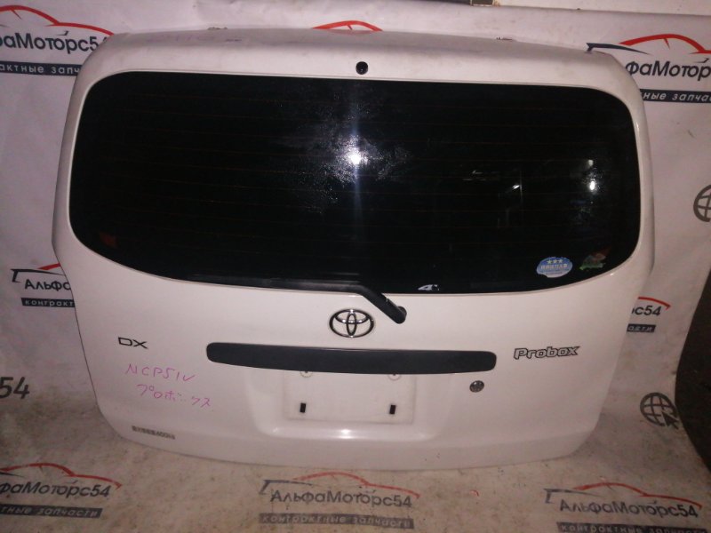 Дверь 5-я TOYOTA PROBOX 2006 NCP51 1NZ-FE 67005-52451 контрактная