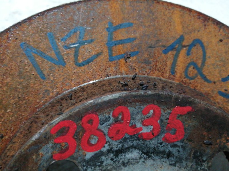 Тормозной диск передний TOYOTA COROLLA NZE121 1NZ-FE