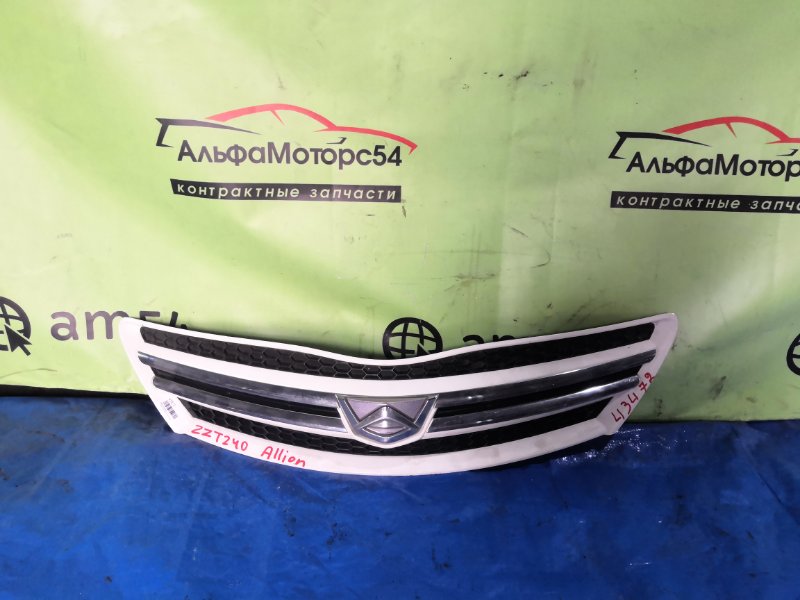 Решетка радиатора TOYOTA ALLION 2005 ZZT240 1ZZ-FE 53101-20650-B0 контрактная