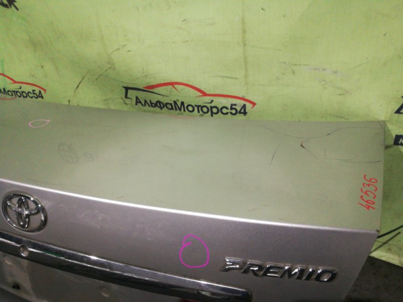 Крышка багажника задняя PREMIO 2004 ZZT240 1ZZ-FE