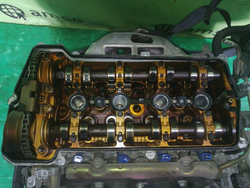 Двигатель TOYOTA COROLLA RUNX 2005 NZE121 1NZ-FE 19000-21122 контрактная