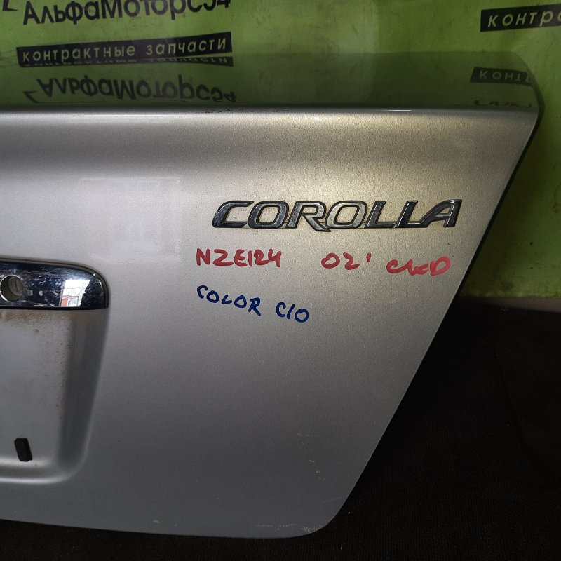 Крышка багажника задняя COROLLA NZE121