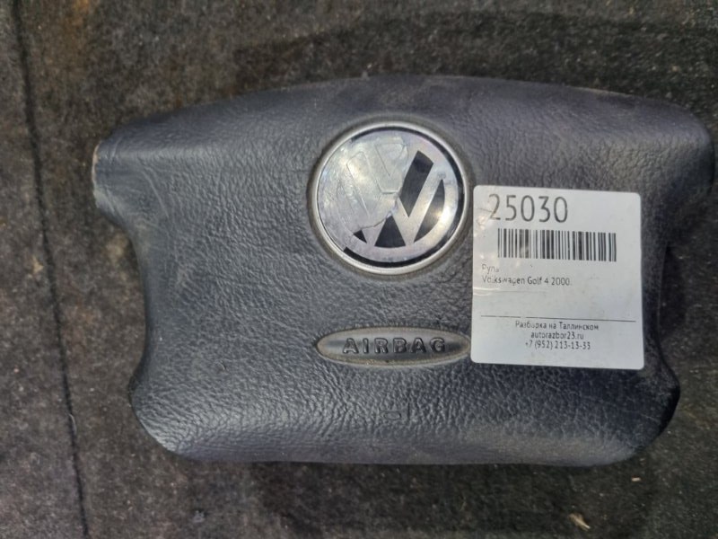Аирбаг на руль Volkswagen Golf 2000 4 3B0880201M Б/У