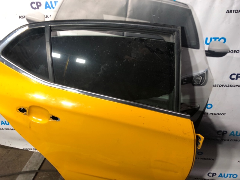 Дверь боковая задняя правая Citroen С4 седан 9802635480 Б/У