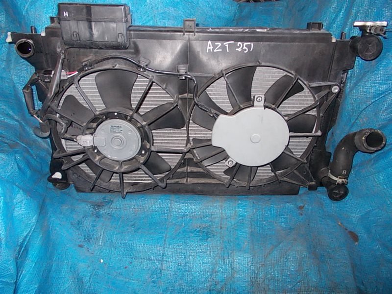 Радиатор двигателя TOYOTA AVENSIS 2006 AZT250 1AZ-FSE 16400-0H181 Б/У