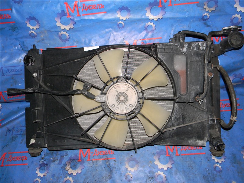 Радиатор двигателя TOYOTA COROLLA FIELDER 2002 NZE121 1NZ-FE 16400-21160 контрактная