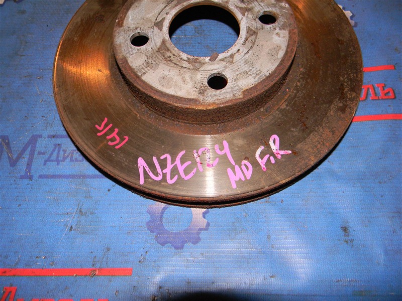 Диск тормозной передний правый COROLLA FIELDER 2001 NZE124 1NZ-FE