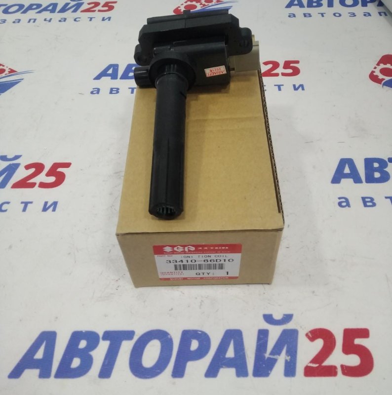 Катушка зажигания Suzuki Denso 3341066D10 G16A 33410-66D10 новая