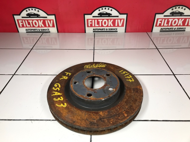 ДИСК ТОРМОЗНОЙ передний правый TOYOTA RAV4 ACA33 2AZFE 4351242050 контрактная