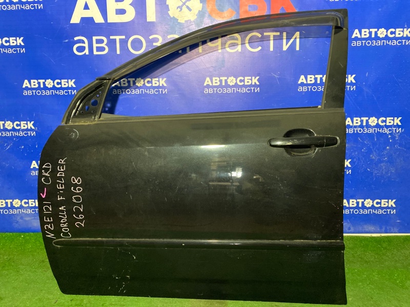 Дверь передняя левая TOYOTA Allex 2000-2006 CE121 1NZFE 67002-1A580 контрактная