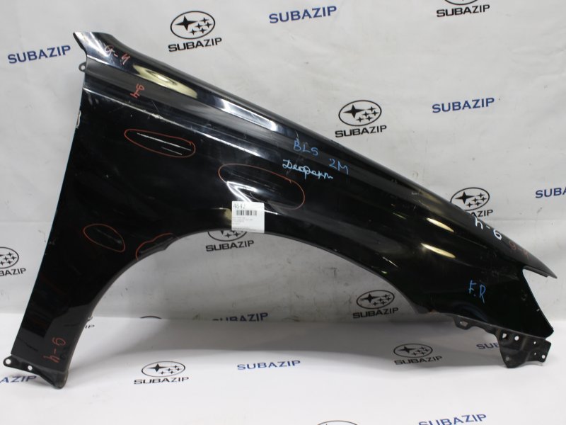 Крыло переднее правое Subaru Legacy 2007-2009 B13 57110AG0809P контрактная