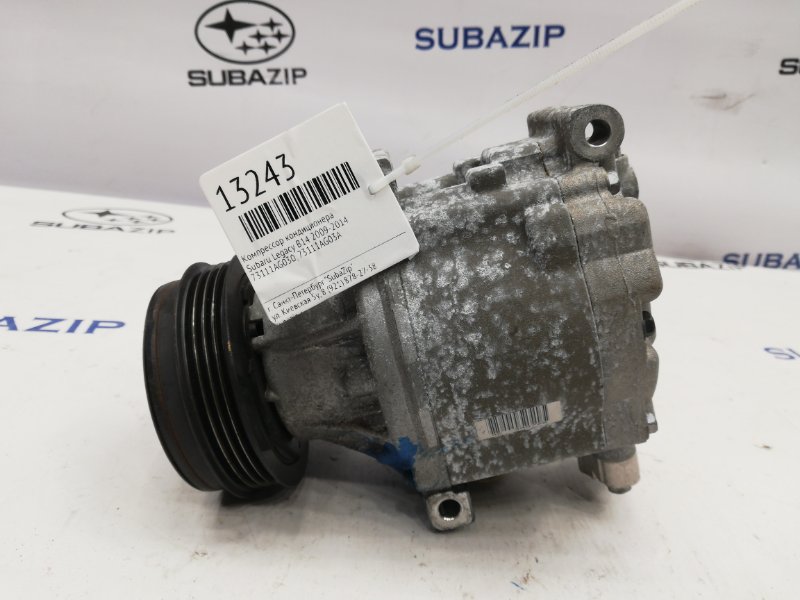 Компрессор кондиционера Subaru Legacy 2009-2014 B14 EJ253 73111AG030 контрактная