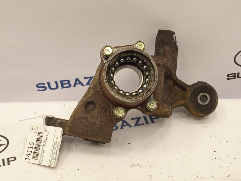 Кулак поворотный задний левый Subaru Forester 2007 S11 EJ203HPRHE 28419FE011 контрактная