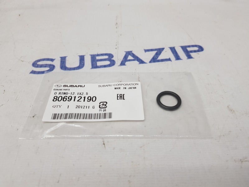 Кольцо уплотнительное Subaru Forester 2008-2012 S12 806912190 новая