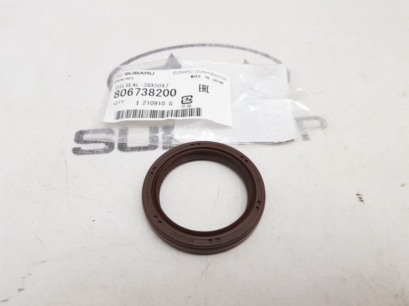 Сальник коленвала передний Subaru Legacy B12 EZ30 806738200 новая