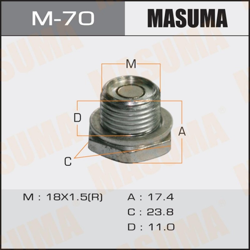 Пробка сливная M-70 новая