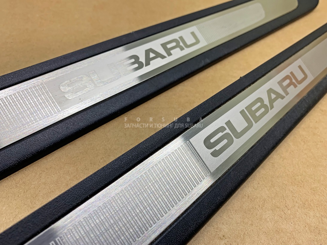 Накладка на порог салона передняя Subaru Outback BPH EJ255HCFME