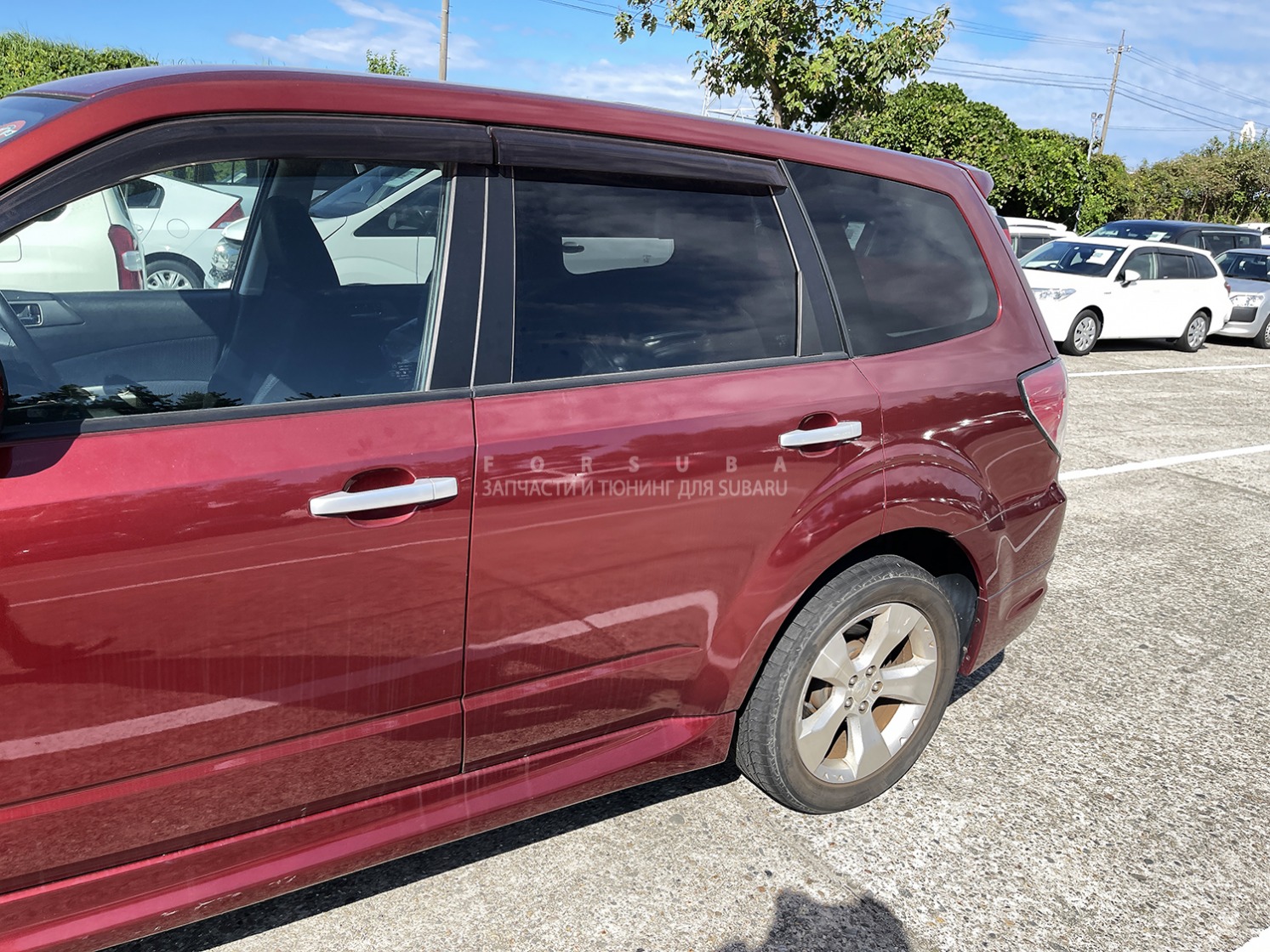 Дверь задняя левая Forester 2008 SH5 EJ205HPZME