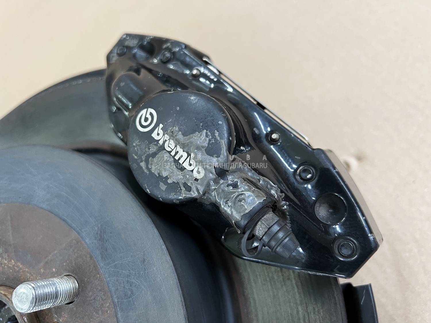 Тормоза Brembo Black задняя Legacy Wagon 2006 BP5 EJ20XHKDME